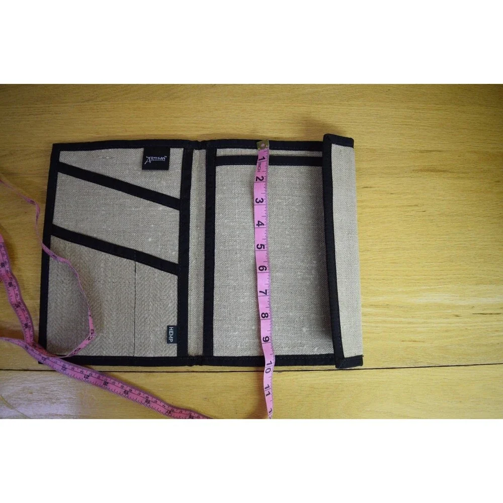 Artisan Gear True Hemp Eugene OR Handmade Tablet Notepad File Organizer Case